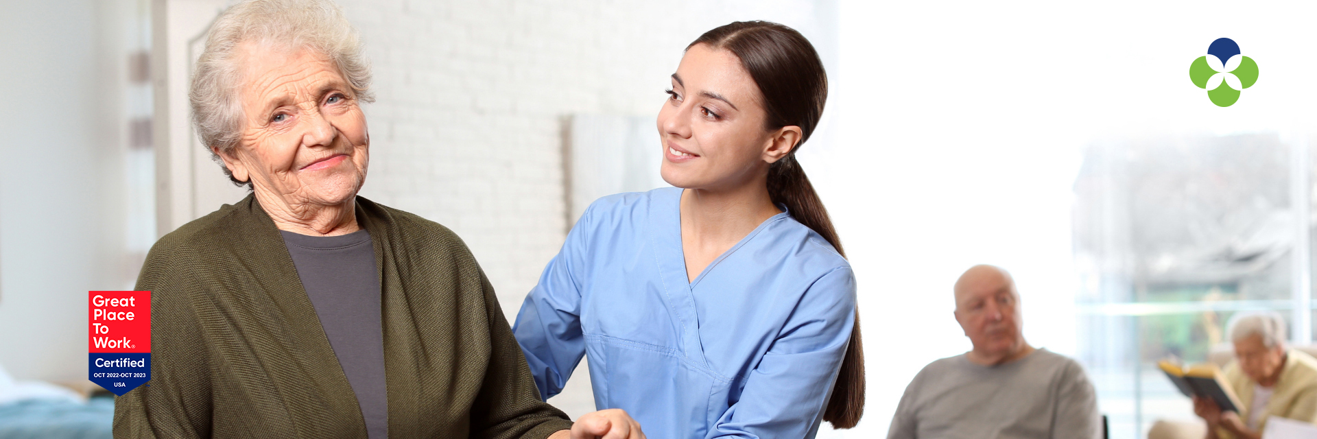 nurse and patient